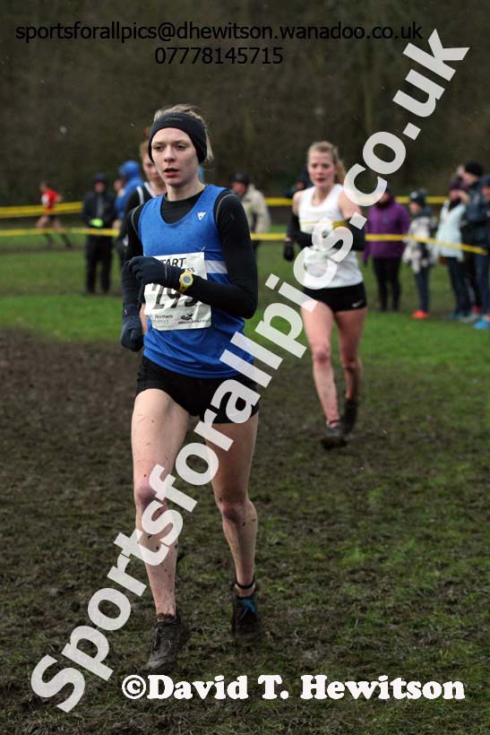 Senior womens Northern Cross Country Champs., Witton Park, Blackburn. Photo: David T. Hewitson/Sports for All Pics